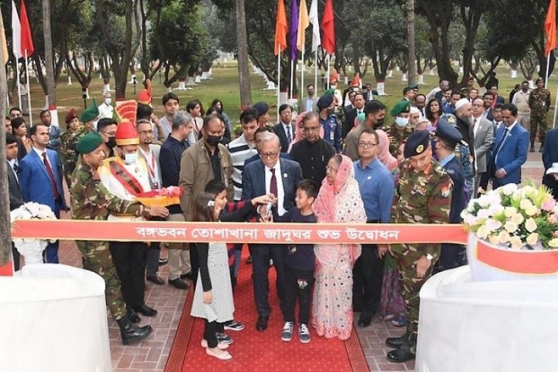 দর্শনার্থীদের জন্য সীমিত পরিসরে উন্মুক্ত হচ্ছে বঙ্গভবন