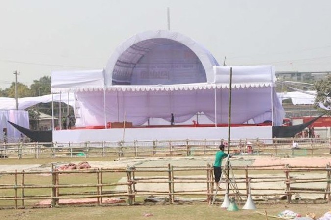 প্রধানমন্ত্রীর আগমন উপলক্ষে রাজশাহীতে উৎসবের আমেজ