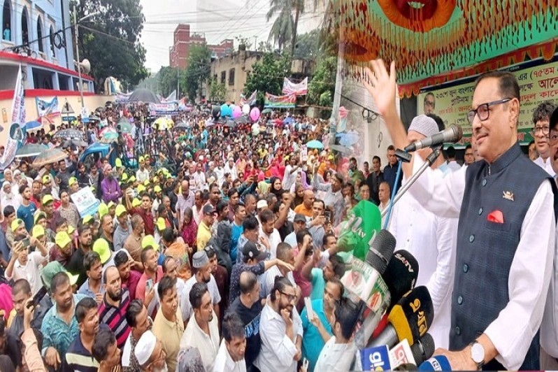 সমঝোতা স্মারক আর চুক্তি এক না : মির্জা ফখরুলকে ওবায়দুল কাদের