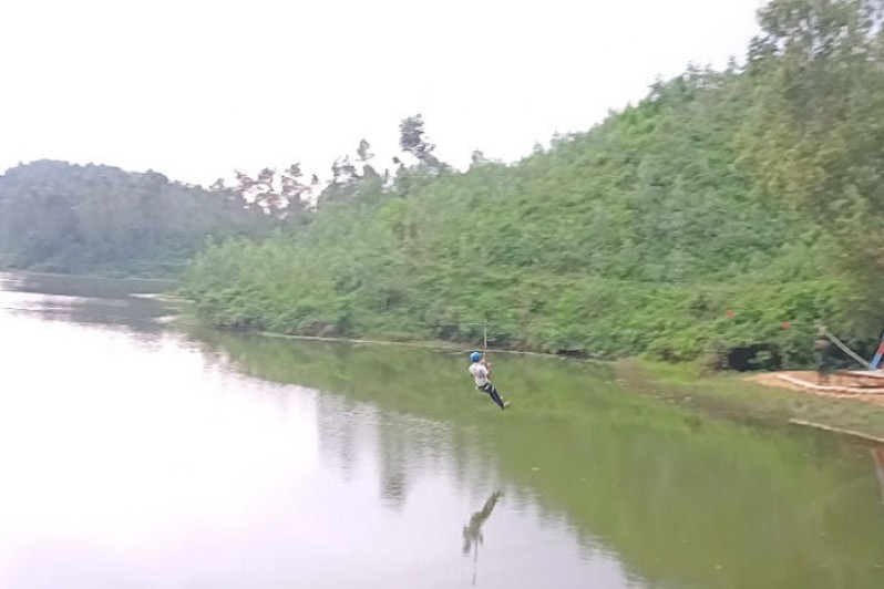 প্রান্তিক লেকে নতুন সংযোজন ‘ট্রি-টপ অ্যাডভেঞ্চার ও জিপ-লাইন ট্রলি’