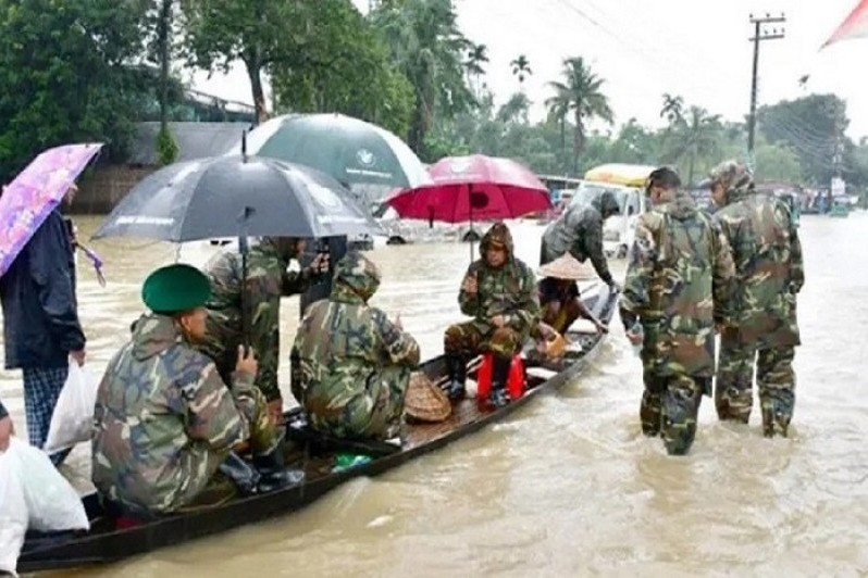 শেরপুরে বন্যা পরিস্থিতির  অবনতি