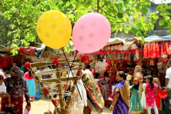 লালমনিরহাটে ঐতিহ্যবাহী বউ-জামাই মেলা শুরু