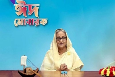 ঈদ বয়ে আনুক অনাবিল আনন্দ সুখ ও শান্তি : প্রধানমন্ত্রী