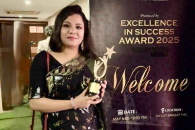 প্রথম নারী থ্রিলার লেখক হিসেবে পুরস্কার পেলেন সোহানী শিফা