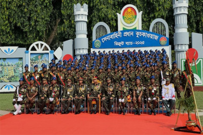 দেশের সার্বভৌমত্ব রক্ষায় নবীন সৈনিকদের প্রস্তুত থাকার নির্দেশ