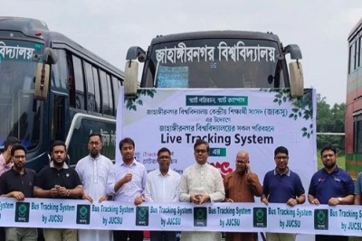 জাকসুর উদ্যোগে জাবিতে লাইভ বাস ট্র্যাকিং সিস্টেম ‘আইট্র্যাকার’ চালু