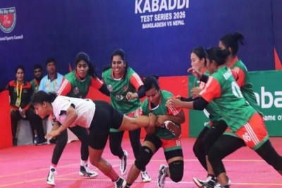 নেপালকে হারিয়ে সিরিজে এগিয়ে বাংলাদেশ জাতীয় নারী কাবাডি দল