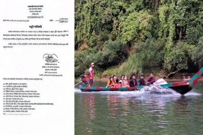 থানচি-তিন্দুমুখ নৌপথে চলাচল ৩০ জুলাই পর্যন্ত বন্ধ