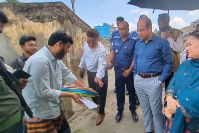 নারায়ণগঞ্জে তিন কোটি টাকার সরকারি খাস জমি উদ্ধার