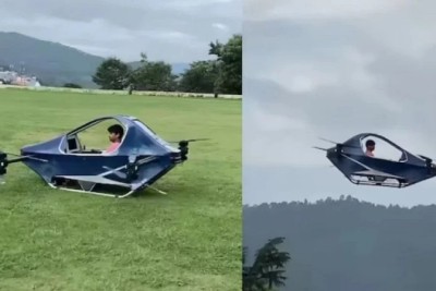প্রকৌশল শিক্ষা ছাড়াই উড়ন্ত গাড়ি বানালেন তরুণ